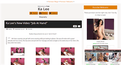 Desktop Screenshot of clubkalee.com